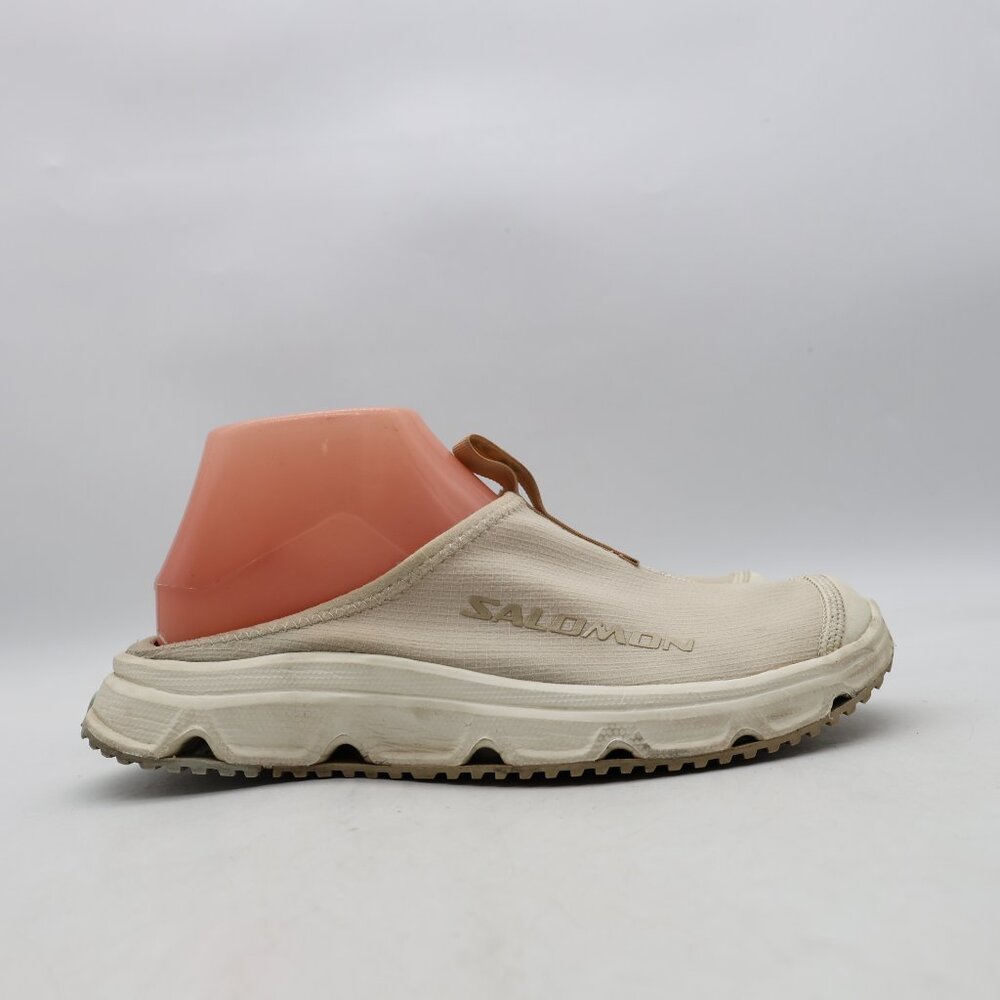 Salomon RX Slide 3.0 Women's 8 Men's 7 Almond Milk White Mule Clog Sandals